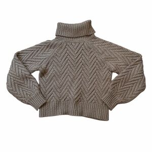 Cliche Brown Turtleneck Sweater